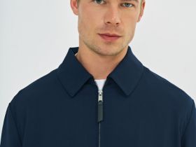 Лёгкая куртка-рубашка, Синий