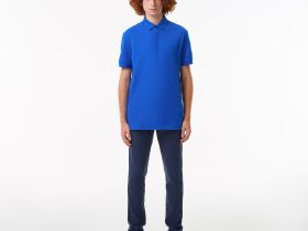 Мужское поло Lacoste PARIS стандартного кроя