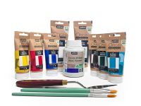 Набор акрила Pebeo "ORIGIN" Equipment Kit, матовый, 6 цв. х 60 мл