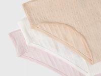 Трусы-слипы с кружевом для девочек, 3 шт., Бежевый