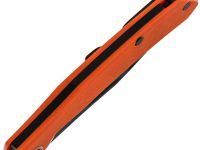 Складной нож Sanrenmu 7315-GJ, сталь 12С27, рукоять G10, оранжевый