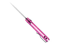 Складной нож Kizer Cormorant, сталь Nitro-V, рукоять G10, розовый