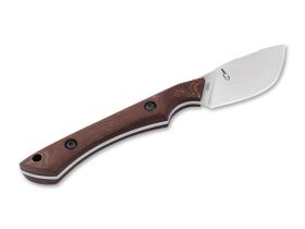 Туристический нож Boker M.U.K., сталь 14C28N, рукоять микарта, коричневый