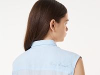 Женская рубашка Lacoste из льна и тенселя