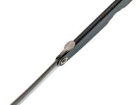 Нож складной Higonokami Nagao Kanekoma, сталь SK-5, японский традиционный, рукоять нержавеющая сталь черная