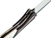 Складной нож Reptilian Корюшка-03, сталь VG-10, рукоять White G10