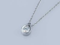 Классическая подвеска из серебра э0612пд06200853_white