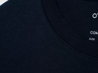 Базовая футболка из хлопка, Черный