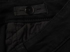 Брюки текстильные джинсовые для девочек