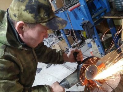 Анатолий Брызгалов из Намского района нашел свое призвание в кузнечном ремесле