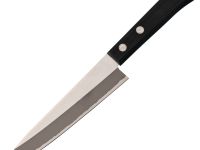 Кухонный нож универсальный Tojiro Fuji Cutlery FC-1620, сталь Mo-V, рукоять полипропилен, черный