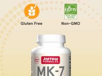 Jarrow Formulas, MK-7, витамин K2 в форме MK-7, 90 мкг, 120 мягких таблеток