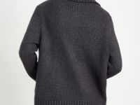 Джемпер с молнией и воротником-стойкой