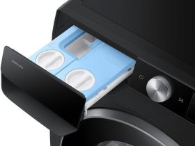 Стиральная машина Samsung AI Control, 9 кг, WW6100D черный
