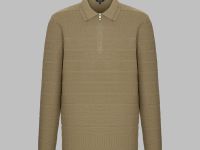 Джемпер с воротником-поло