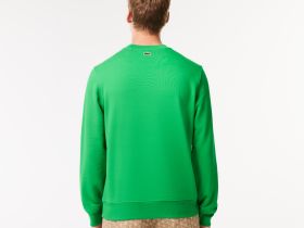 Мужской свитшот Lacoste свободного кроя унисекс