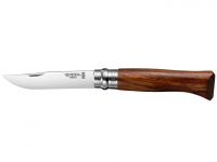 Складной Нож Opinel №8 VRI Luxury Tradition Bubinga, нержавеющая сталь Sandvik 12C27, Бубинга, 226086, подарочная упаковка