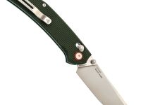 Складной нож SRM Asika 411L-MG, сталь 14C28N, рукоять микарта