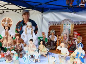 Мастерицы из Нижнекамска представили уникальные изделия на Сабантуе в Якутске