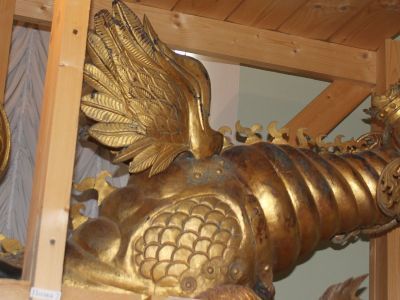 Скульптура "Дракон" (две статуи)