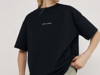 Футболка с географическим принтом O'STIN х Экспедиция, Черный