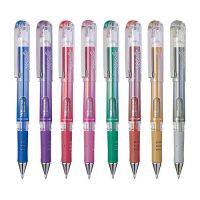 Ручка гелевая с металлическим наконечником Pentel "Hybrid Gel Grip DX" 1,0 мм