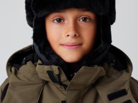 Шапка текстильная для мальчиков