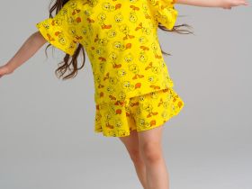 Пижама трикотажная для девочек