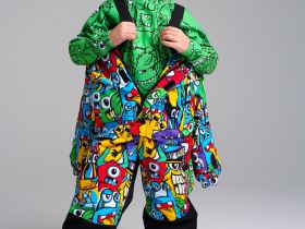 Комбинезон текстильный с полиуретановым покрытием для мальчиков