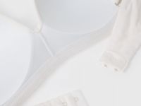 Бюстгальтер с формованными чашками, Белый