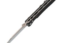 Складной нож Daggerr Pike DL, сталь 8Cr14MoV, рукоять термопластик FRN, черный