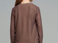 Фуфайка трикотажная для девочек (футболка с длинными рукавами)