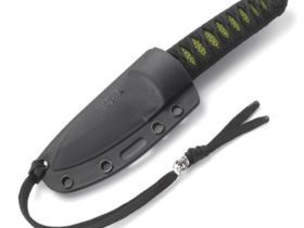 Нож с фиксированным клинком CRKT Achi, сталь 8Cr13MoV, рукоять паракорд