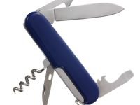 Нож перочинный Stinger 90 мм, 10 функций, синий, в блистере
