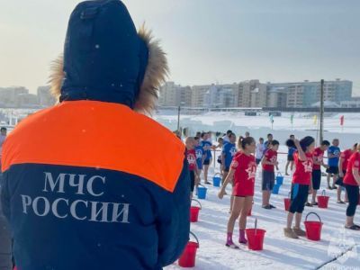 Якутск впервые присоединился к международной акции по массовому обливанию водой