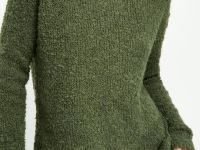 Джемпер свободного силуэта с шерстью