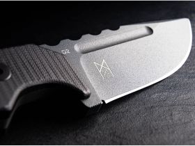 Нож с фиксированным клинком Boker Little Dvalin, сталь D2, рукоять G10, черный