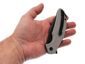 Складной нож Mr.Blade Wyvern blackwash сталь AUS-8, рукоять Grey FRN