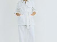 Джинсовая куртка, Белый