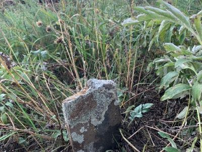 Стела № 3 раннемусульманского кладбища № 3 архитектурного комплекса "Мусийкъонгийкоте"