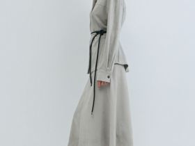 Юбка миди из искусственной замши, Серый