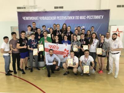 В Чувашии подвели итоги чемпионата республики по мас-рестлингу