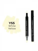 Маркер двухсторонний на спиртовой основе Sketchmarker Brush Цвет Бело-желтый