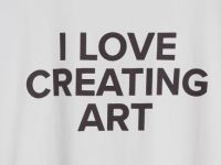 Футболка с принтом, Белый