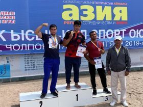 В Чолпон-Ате завершились соревнования по мас-рестлингу на Фестивале стран СНГ