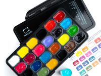 Набор гуаши Малевичъ в пенале, 24 цвета по 30 мл