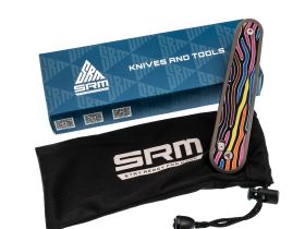 Складной нож SRM Twin, сталь N690, рукоять G10/Aluminium