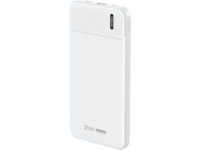 Внешний аккумулятор Remax RPP-287 Pure Series 10000mAh 20W USB/PD+QC (белый)