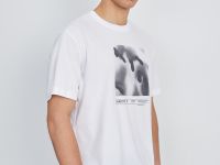 Свободная футболка с принтом