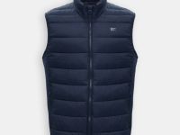 Утепленный жилет с воротником-стойкой